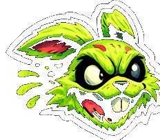 Zombie Rabbit mascot